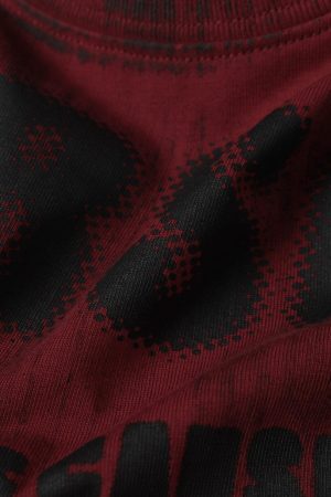 Concert Outfit Wasteland Dirty Dye Oversized Graphic T-Shirt