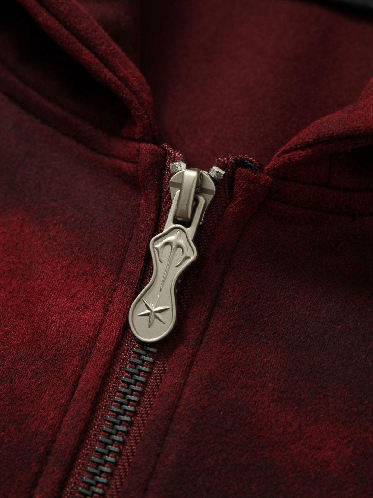 Concert Outfit Wasteland Tie-Dye Zipper Jacket Concert Outfit Wasteland Tie-Dye Zipper Jacket