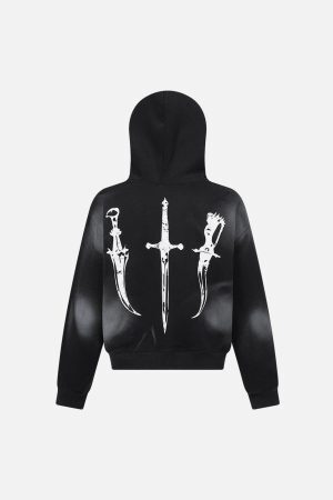 Concert Outfit Wasteland Zip-Up Cardigan