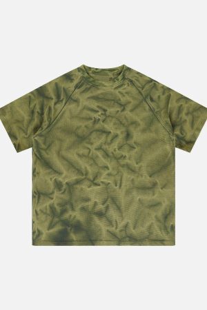 Concert Outfit Water Ripples Print Tee