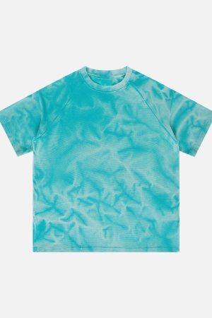Concert Outfit Water Ripples Print Tee