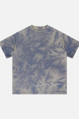 Concert Outfit Water Ripples Print Tee