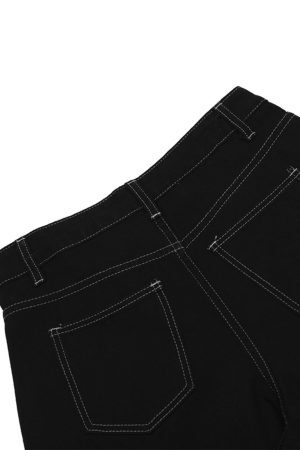 Concert Outfit Welt-Embellished Cargo Jorts