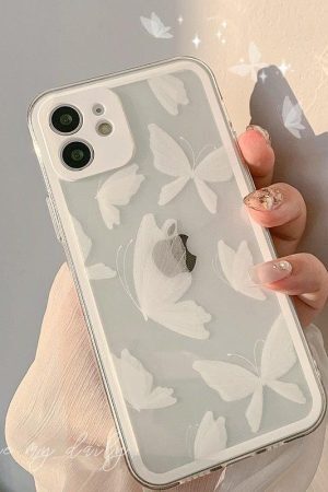 Concert Outfit White Butterfly iPhone Case