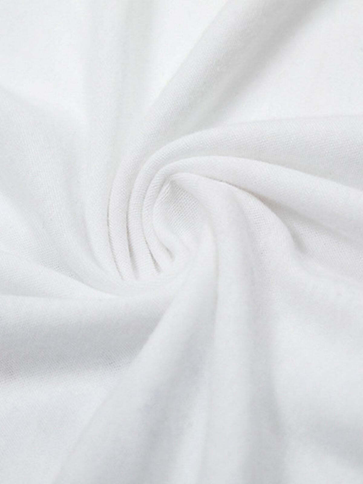 Concert Outfit White Tiger Print T-Shirt Concert Outfit White Tiger Print T-Shirt