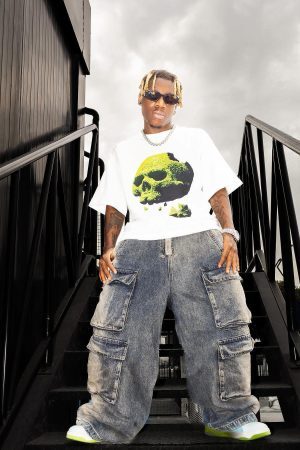 Concert Outfit Wide Leg Multi-Pocket Straight Leg Loose Jeans