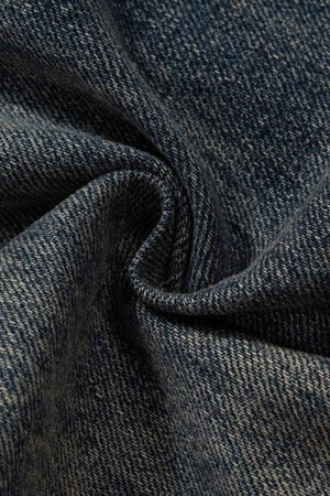 Concert Outfit Wide Leg Multi-Pocket Straight Leg Loose Jeans