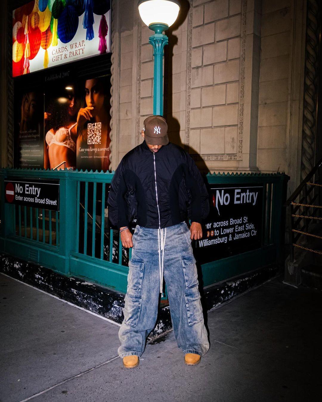 Concert Outfit Wide Leg Multi-Pocket Straight Leg Loose Jeans Concert Outfit Wide Leg Multi-Pocket Straight Leg Loose Jeans