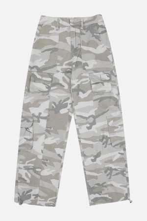 Concert Outfit Wide-Leg Straight-Leg Cargo Pants