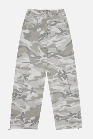 Concert Outfit Wide-Leg Straight-Leg Cargo Pants