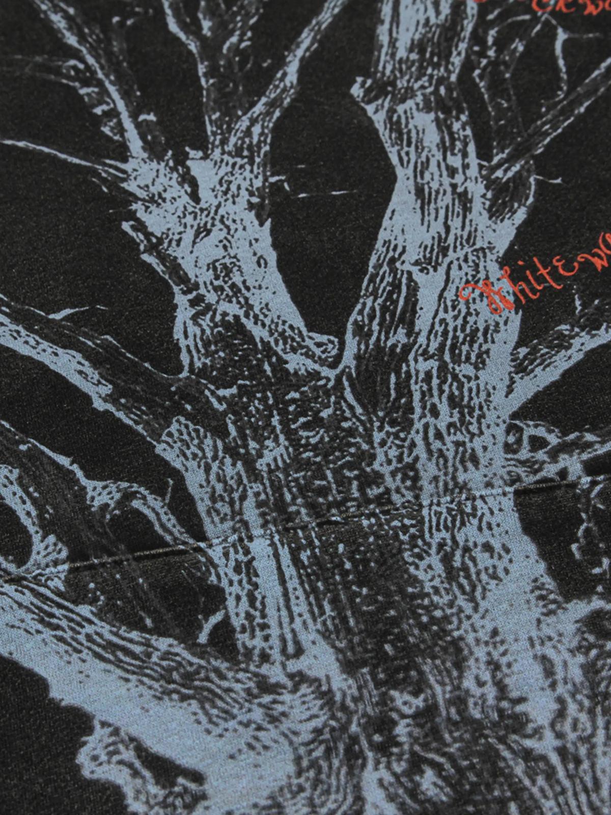 Concert Outfit Withered Branch Print Hoodie Concert Outfit Withered Branch Print Hoodie