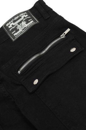 Concert Outfit Work Pocket Jeans