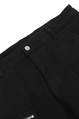 Concert Outfit Work Pocket Jeans