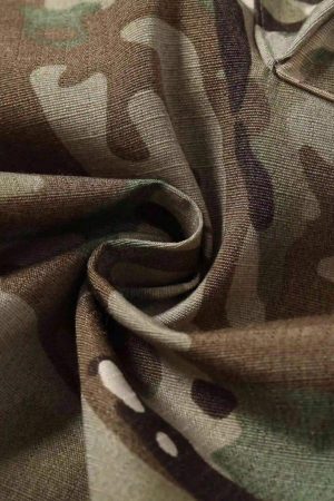 Concert Outfit Workwear Camouflage Hip-Hop Street Casual Pants