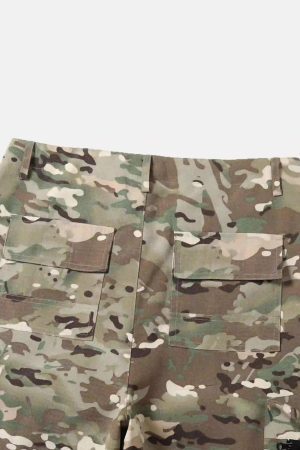 Concert Outfit Workwear Camouflage Hip-Hop Street Casual Pants