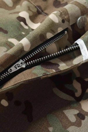 Concert Outfit Workwear Camouflage Hip-Hop Street Casual Pants