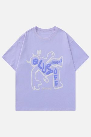 Concert Outfit Wrestling Demon Print Tee