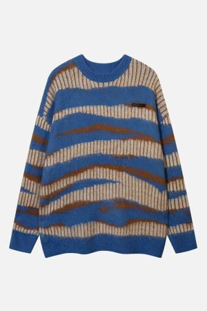 Concert Outfit Zebra Print Mohair Sweater