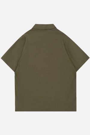 Concert Outfit Zip Patchwork Tee