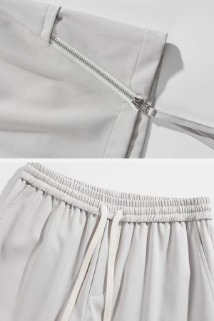 Concert Outfit ZIP UP Drawstring Shorts