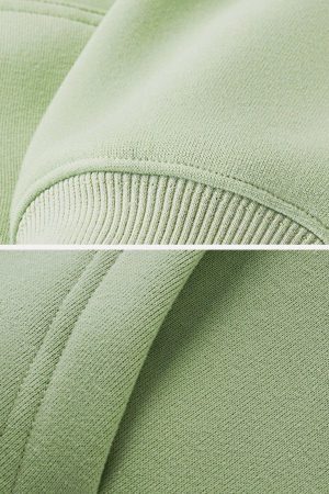 Concert Outfit ZIP UP Solid Color Hoodie