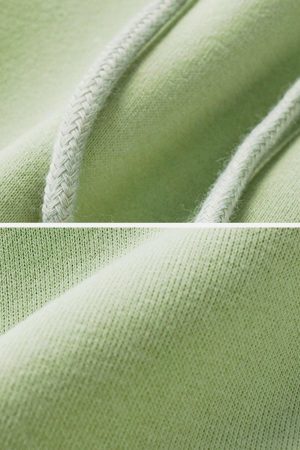 Concert Outfit ZIP UP Solid Color Hoodie