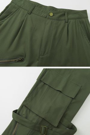 Concert Outfit Zip Up Vintage Cargo Pants