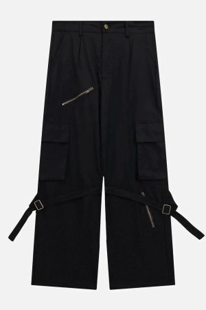 Concert Outfit Zip Up Vintage Cargo Pants