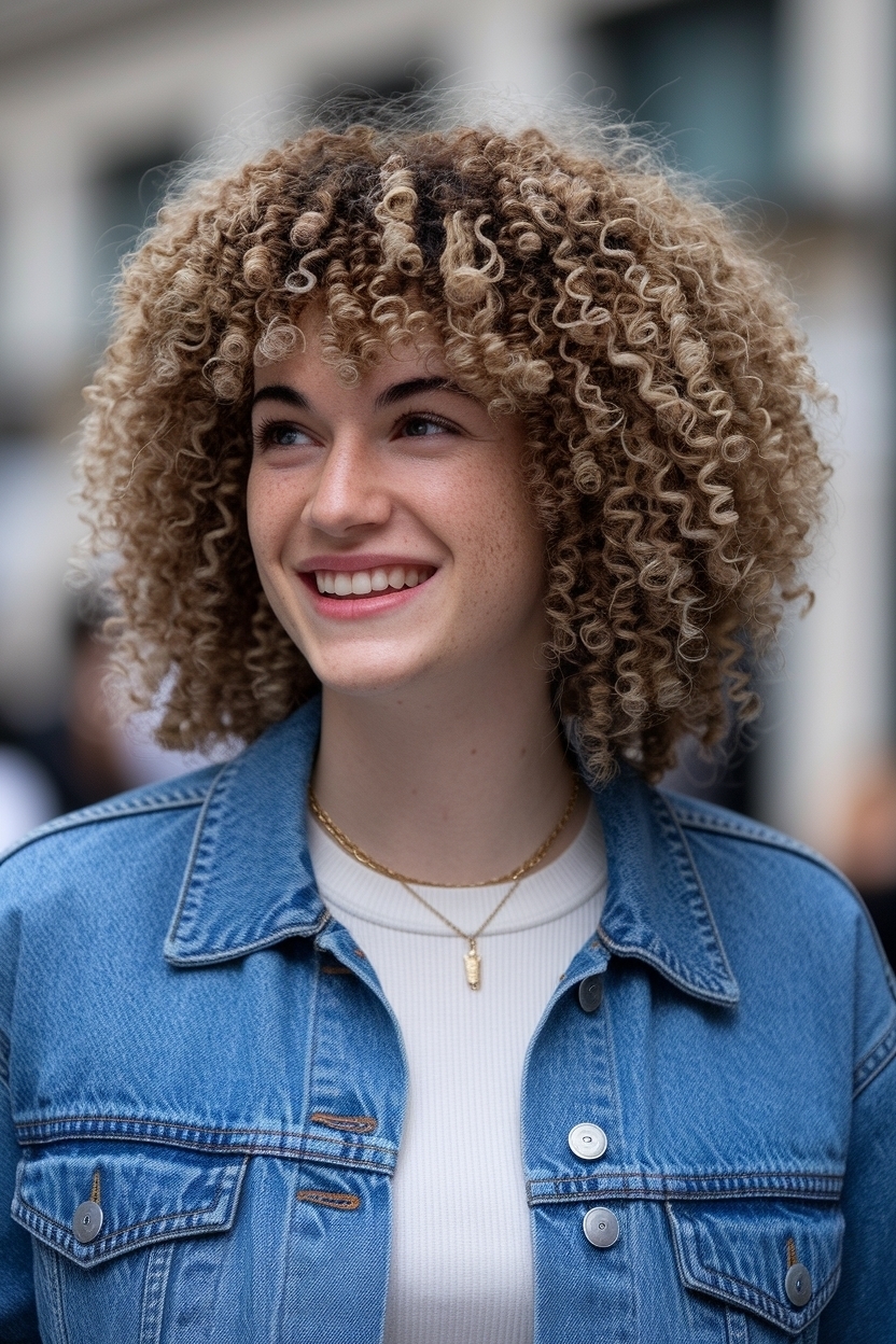 Cute and Easy Hairstyles for Curly Hair to Try Today outfit idea