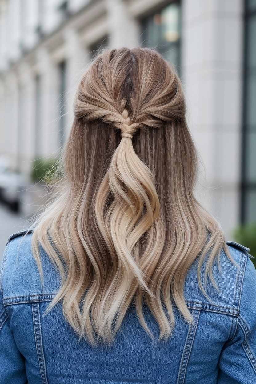 Cute Easy Half Up Half Down Hairstyles for Every Occasion outfit idea