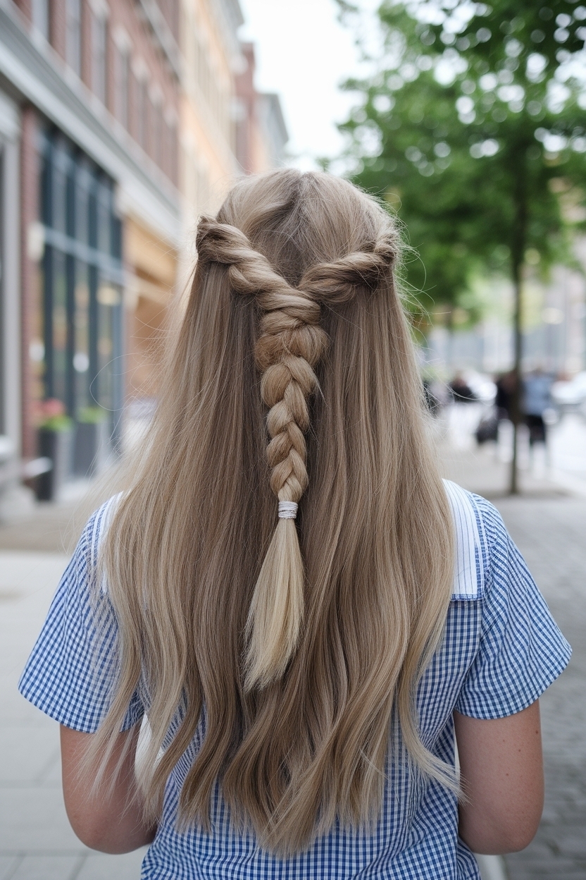 Cute Hairstyles for Long Hair for School: Top Picks outfit idea