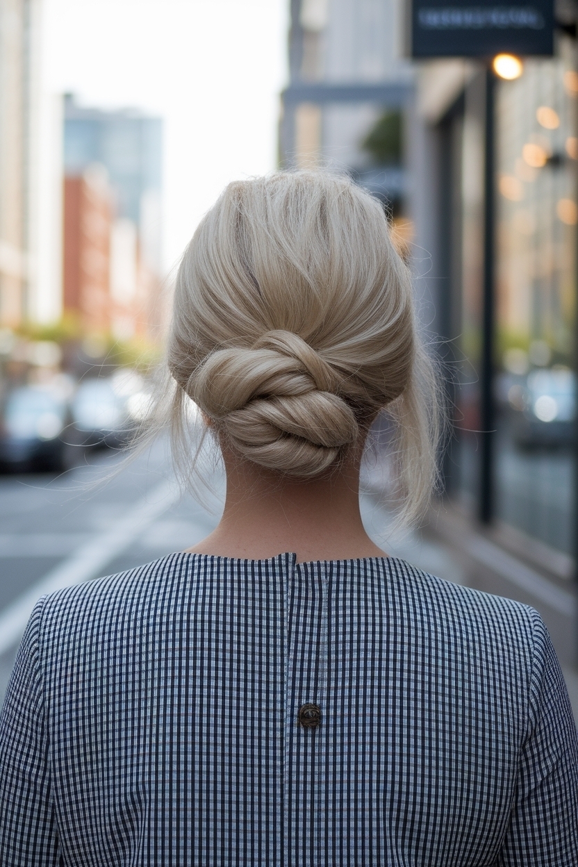 Cute Hairstyles for Work Updo Easy Hair Ideas outfit idea