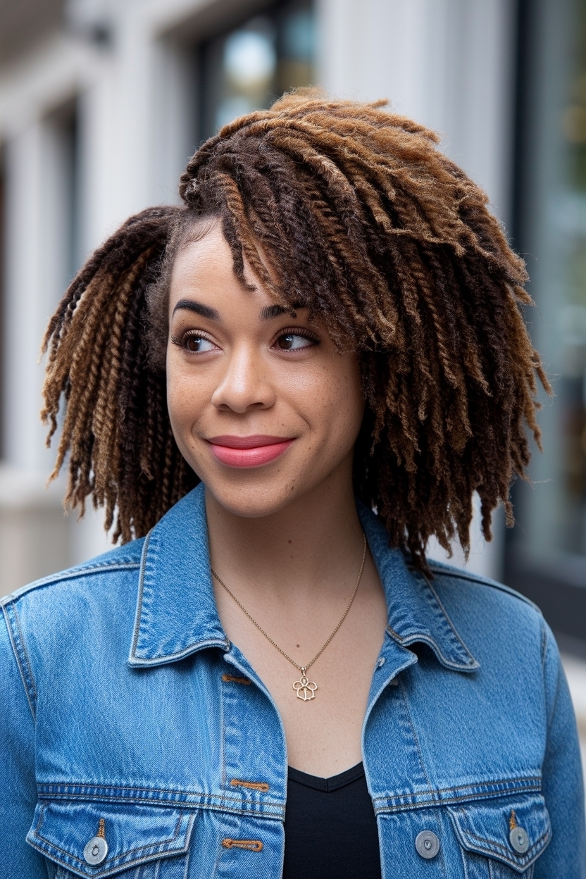 Cute Sew In Hairstyles with Leave Out for a Fresh Look outfit idea