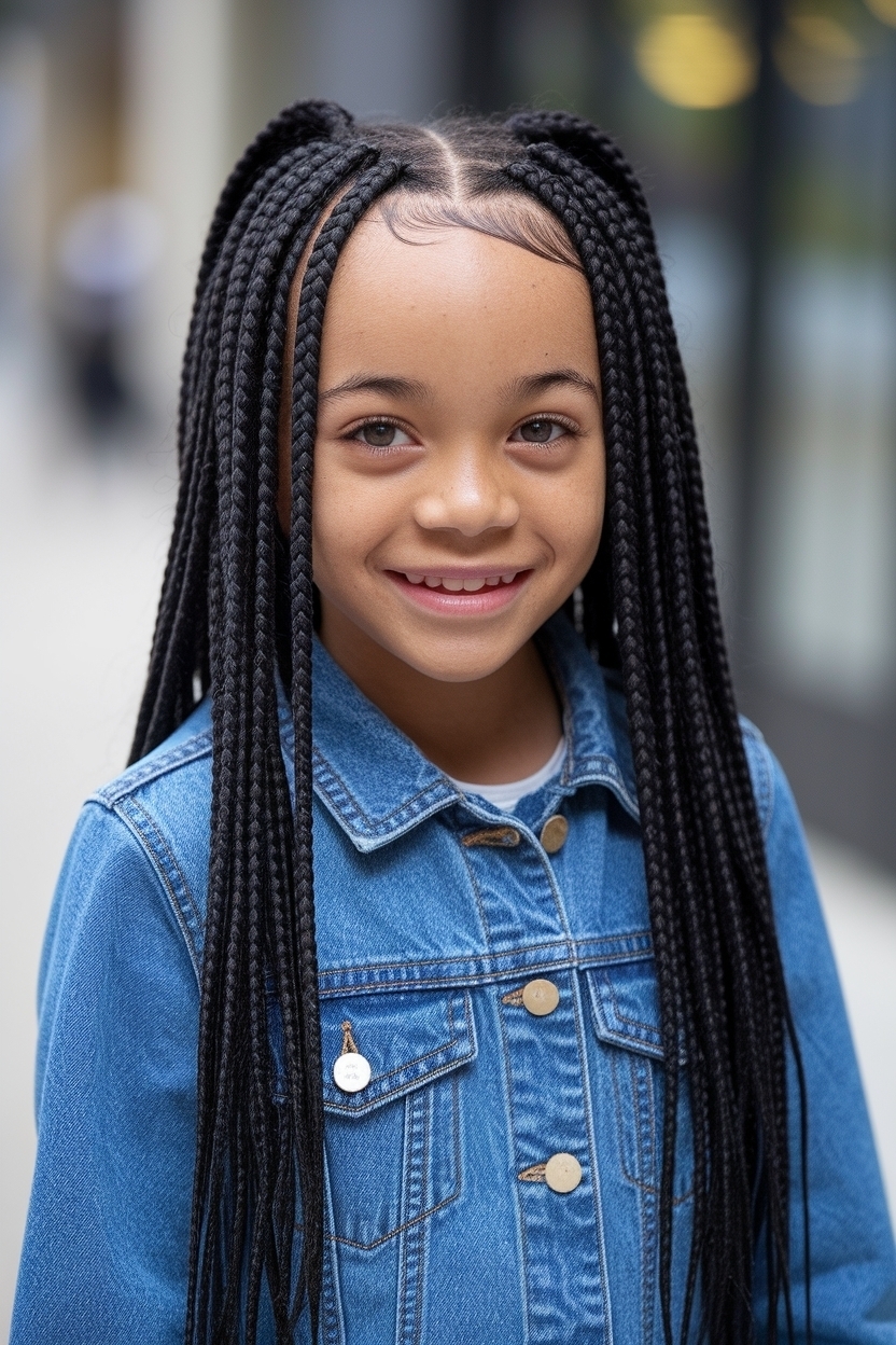 Easy Braiding Styles for Kids Black Hair You Can Master outfit idea