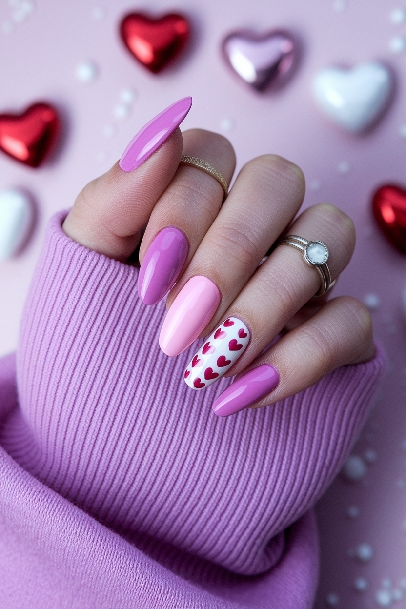 February Nails Ideas Valentines Day: Festive Nail Inspirations outfit idea