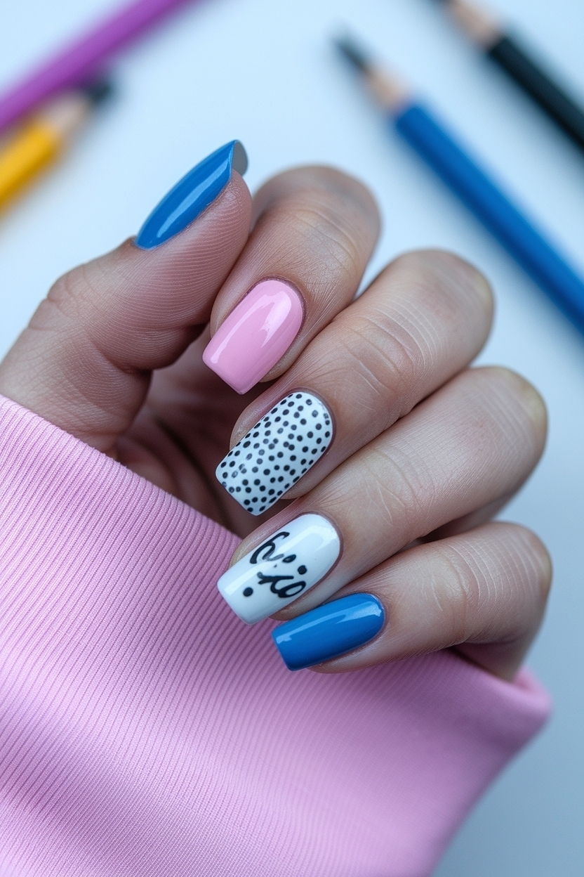 First Day of School Nails Acrylic: Make a Lasting Impression outfit idea