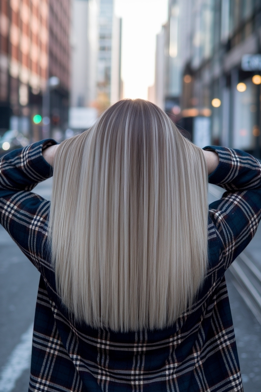 Elegant Hair Cuts for Long Hair Length Straight Looks outfit idea