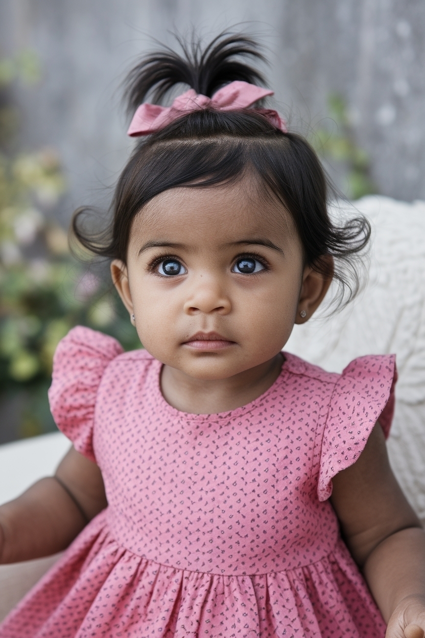 Hair Styles for 2 Year Baby Girl: Cute and Fun Ideas outfit idea