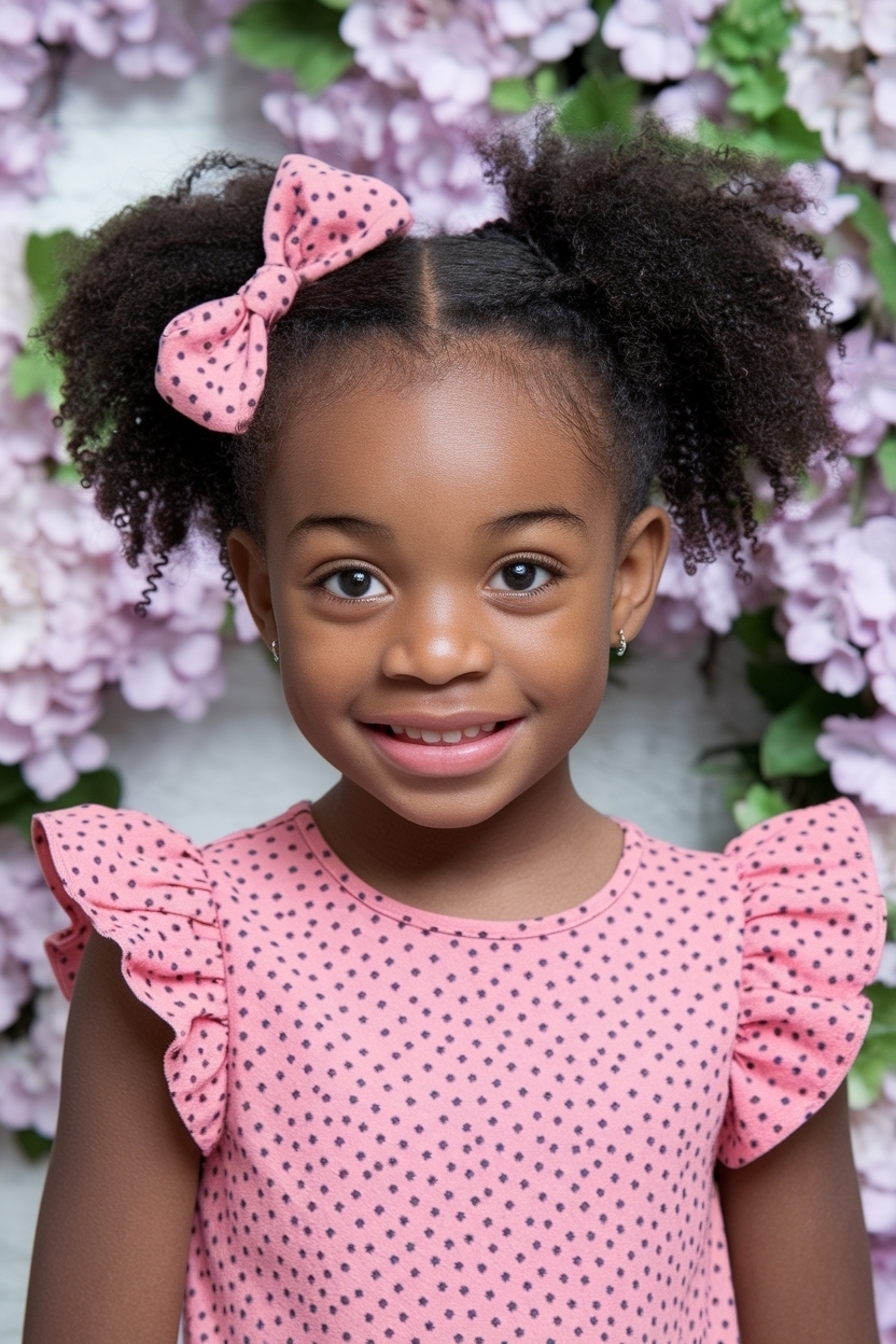 Hair Styles for Little Black Girls Easy: Creative Choices outfit idea