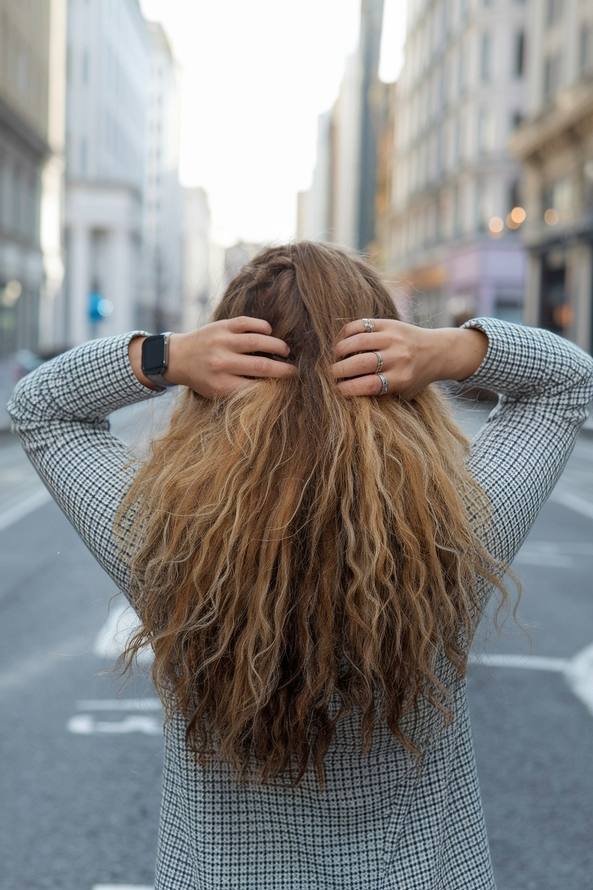 Hair Styles for Long Curly Hair Length: Embrace the Curls outfit idea