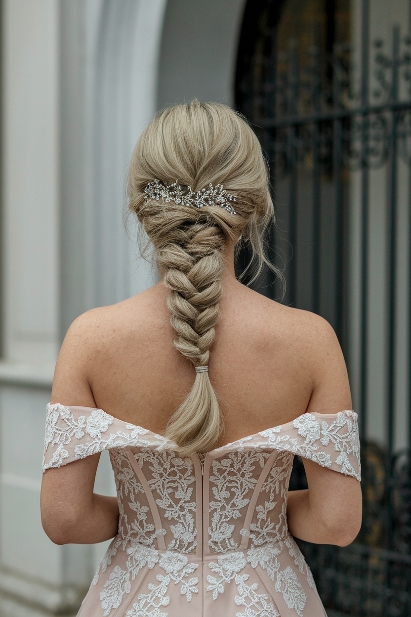 Hair Styles for Off the Shoulder Dress: Perfect Matches outfit idea