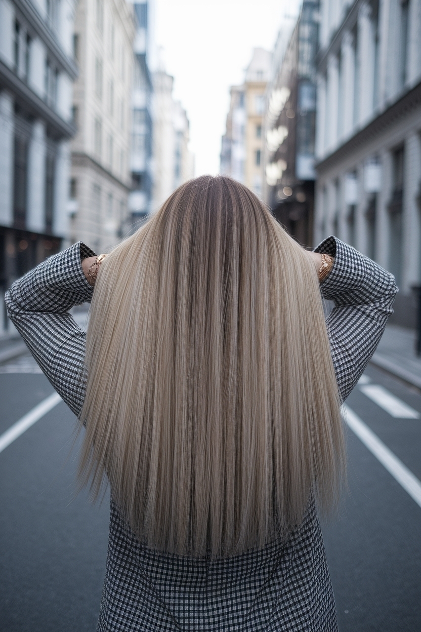 Effortless Hair Styles for Straight Hair Easy Long Looks outfit idea