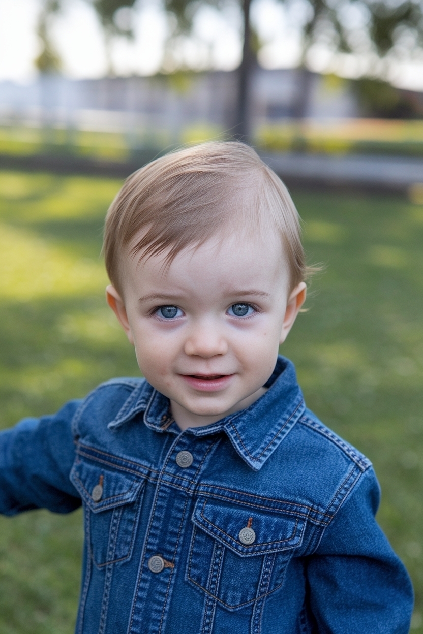 Hair Styles for Toddlers with Short Hair: Adorable Looks outfit idea