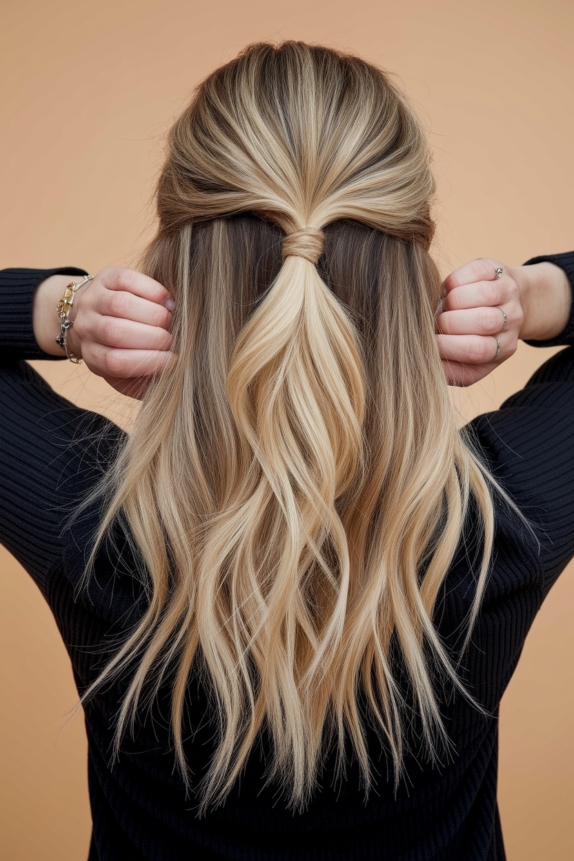 Half Up Half Down Hair Quick Weave Tips for Beginners outfit idea