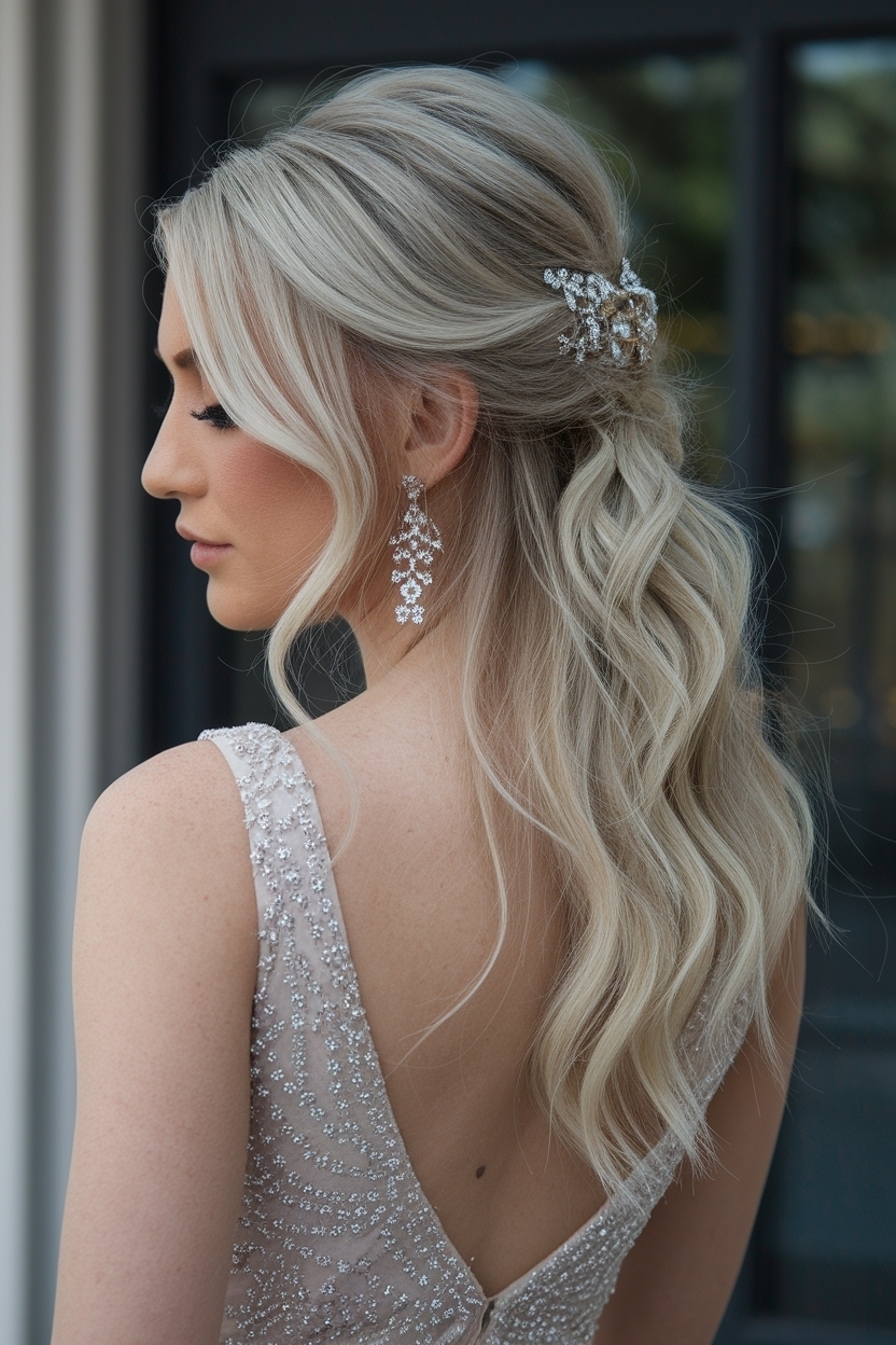 Half Up Half Down Prom Hair Medium Length: Flattering Styles outfit idea