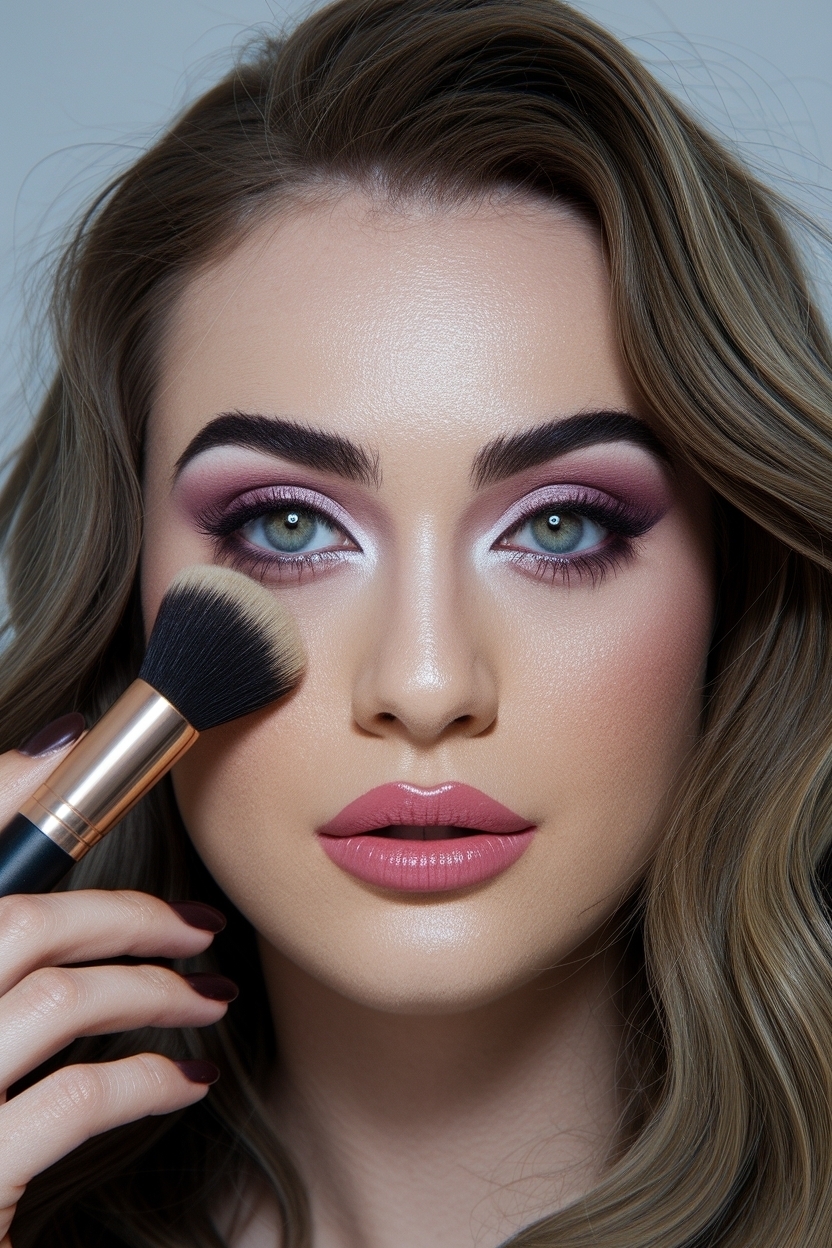 Best Makeup for Hazel Eyes and Brown Hair Looks outfit idea