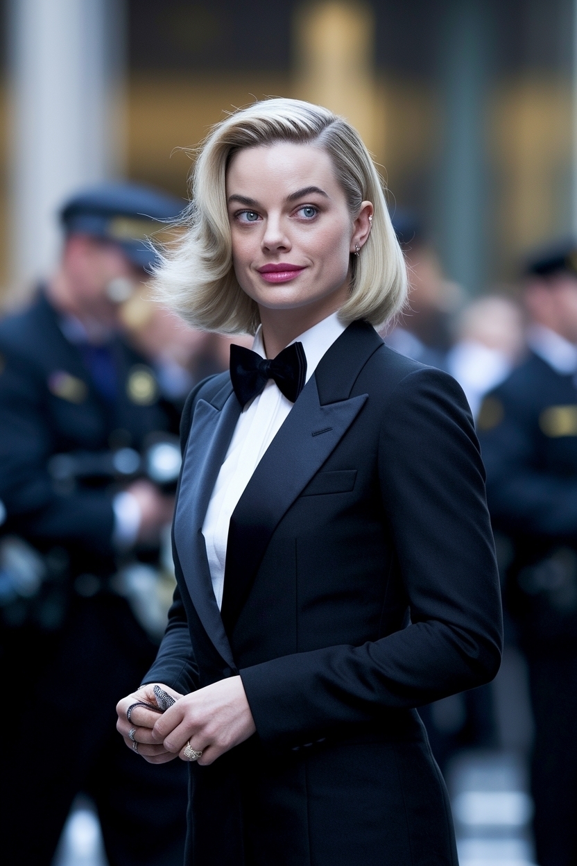 Margot Robbie Wolf of Wall Street Hair: How to Achieve It outfit idea
