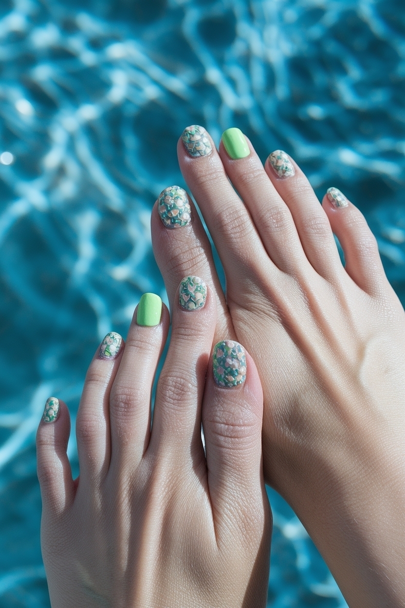 Nail and Toes Matching Ideas Summer: Bright and Fun Styles outfit idea