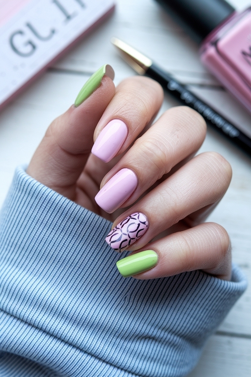 Nail Inspo Back to School: Trendy Designs for Students outfit idea
