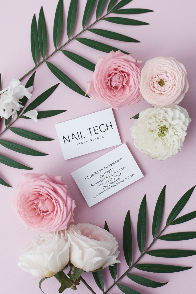 Nail Tech Business Cards Ideas: Stand Out in the Industry outfit idea